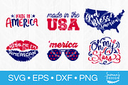 4th of July SVG Cut Files Patriotic, an Illustration by SavanasDesign (Thumbnail 6 of 7)