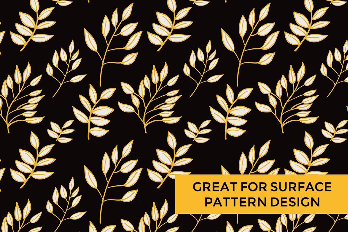 Hand Drawn Vector Leaves & Branches, an Illustration by Hello Brio (Photo 4 of 5)