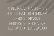 Laterlocks - All Caps Ligature Serif, a Serif Font by Letterhend Studio (Thumbnail 5 of 9)