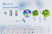 Summer People, a Characters & Person 3D Model by Studio Ochi (Thumbnail 3 of 12)