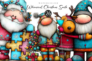 Christmas Santa Sublimation, an Illustration by CreationArt