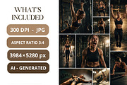 Women Gym Workout Images, a Sports & Recreation Photo by Selenique Studio (Thumbnail 3 of 13)