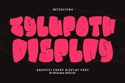 Zylupoth Graffiti Funky Display Font, a Handwritten Font by Maulana Creative (Thumbnail 1 of 7)