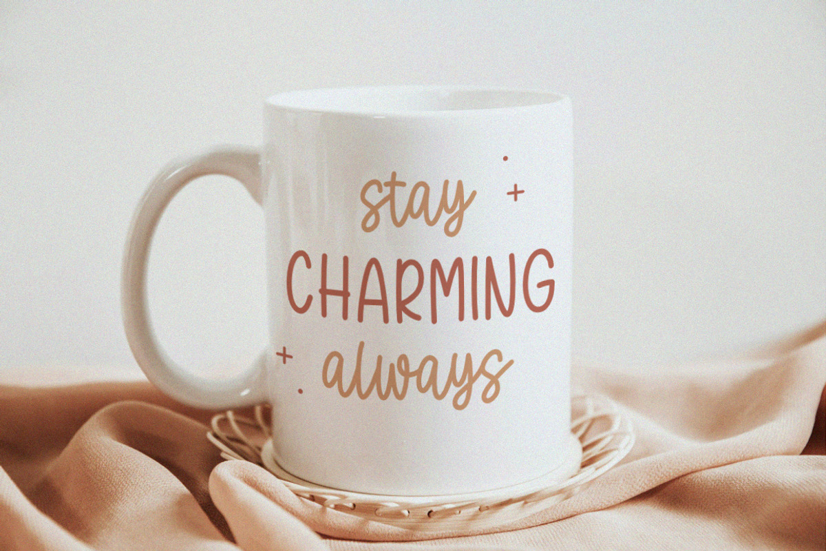 Sweet Charm - Cute Handwritten Font, a Script Font by Suby Studio (Photo 3 of 6)