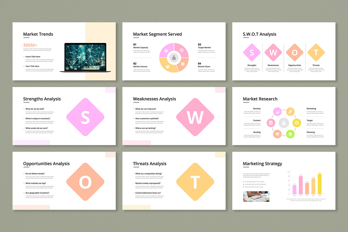 Social Media Marketing Presentation, a Presentation Template by Mighty-Slide (Photo 15 of 18)