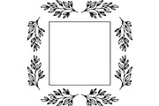 Floral HeartWreath Black Silhouet, a Person Illustration by Designer_Momina (Thumbnail 6 of 20)