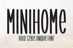 Minihome Script Font