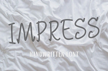 Impress Handwriting Font