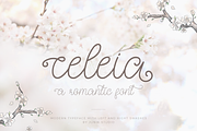 Celeia - Romantic font, a Script Font by Junik Studio (Thumbnail 1 of 6)
