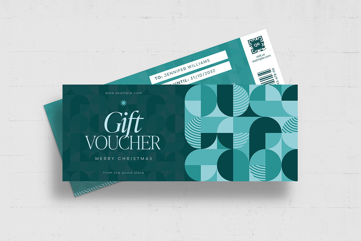 Gift Certificate & Coupon Voucher, a Stationery Template by BrandPacks (Photo 3 of 5)