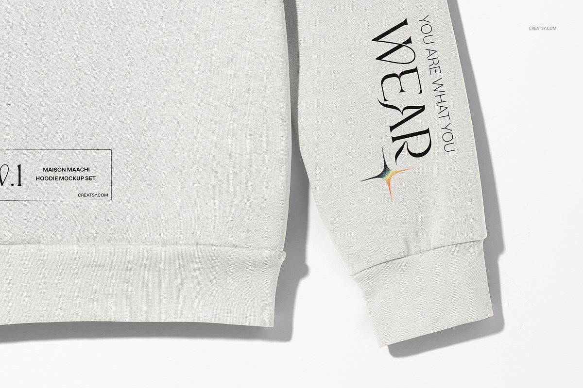 Oversized Hoodie With Hood Mockup, a Hoody Mockup by creatsy5 (Photo 11 of 17)