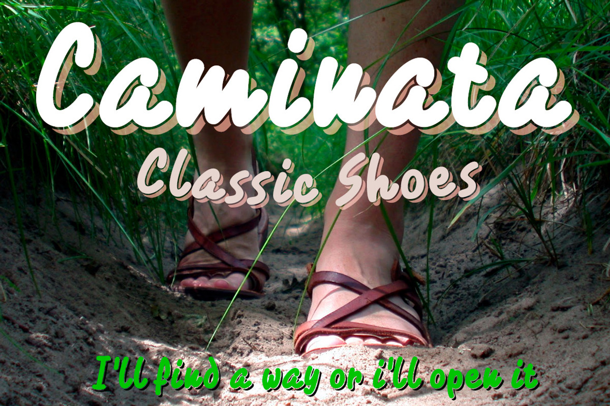 Caminata fonts preview 3