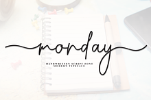 Monday | Script Font