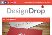 Flat Newsletter Template, a Websites & App Template by Crazyleaf (Thumbnail 4 of 5)