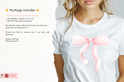 Pink Coquette Ribbon Clipart, an Object Illustration by Chonnieartwork (Thumbnail 4 of 4)