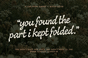 Adelaide Home - Retro Organic Script, a Script Font by Typia Nesia (Thumbnail 6 of 10)