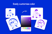 100 People Hand-Drawn Illustrations, a Person Illustration by Vectors Market (Thumbnail 6 of 13)