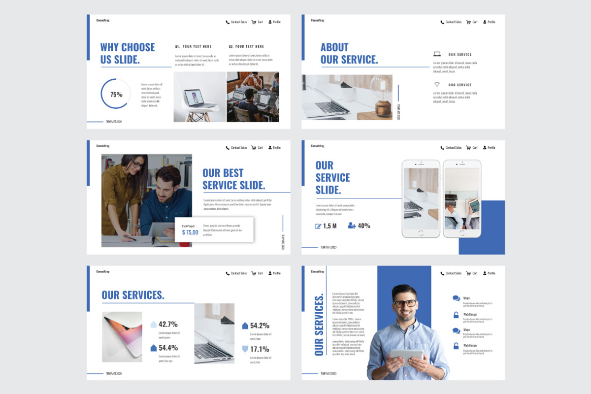 MARKETING AGENCY - Keynote Template, a Presentation Template by Shafura (Photo 4 of 6)