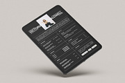 Stylish Canva Resume Template, a Resume Template by Moscovita Studio (Thumbnail 3 of 10)
