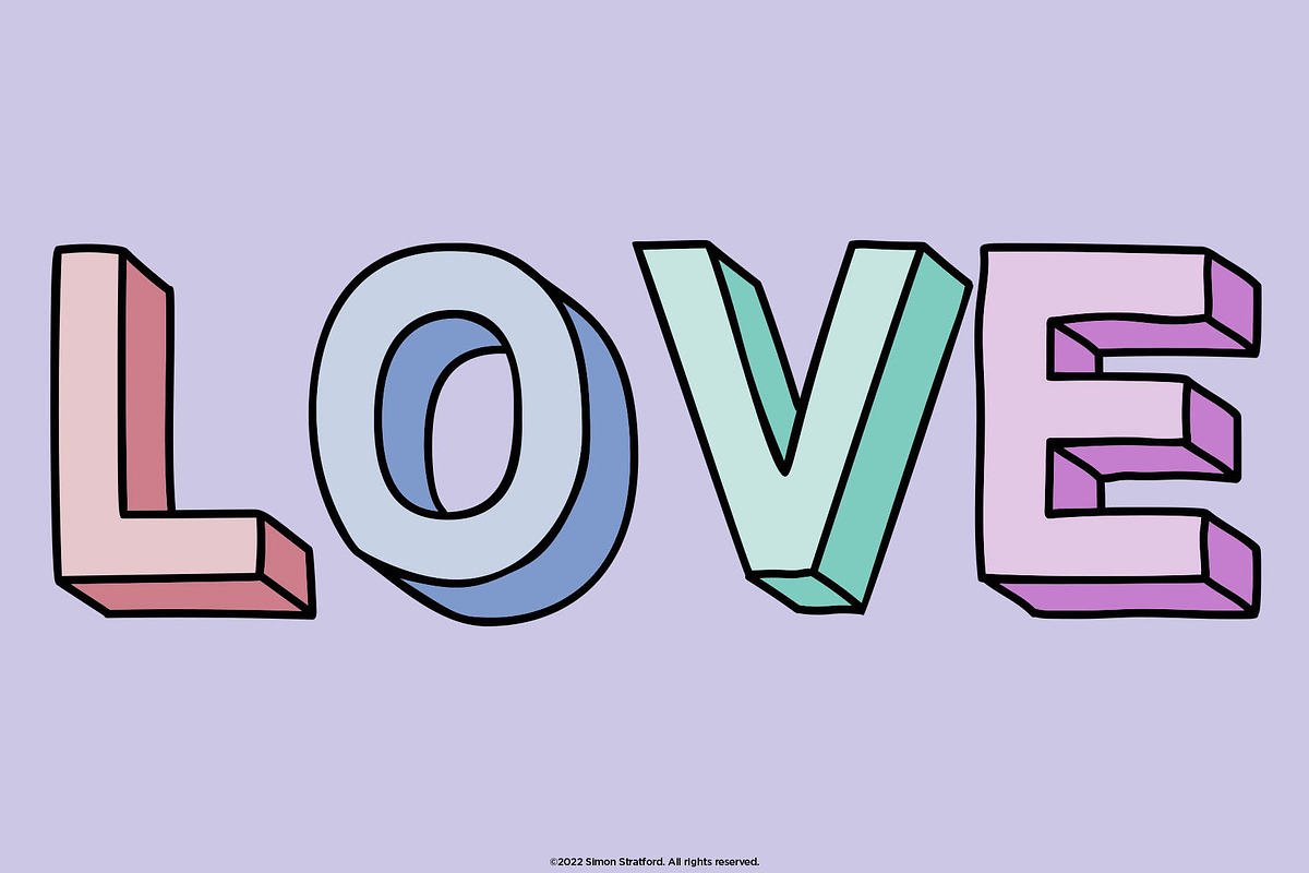 Display font Love This Life, a Sans Serif Font by Itsmesimon (Photo 3 of 25)