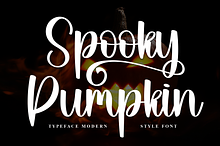 Spooky Pumpkin | Script Font