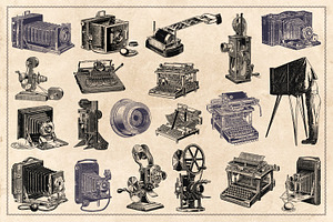 61 Vintage Printing Vectors