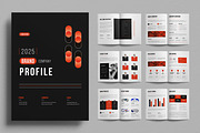 Brand Company Profile Layout, a Brochure Template by ContestDesign (Thumbnail 1 of 3)
