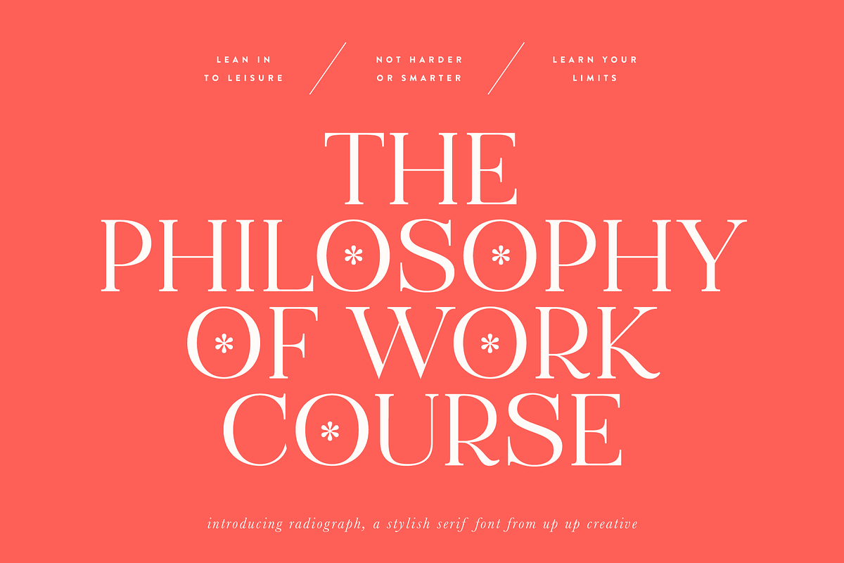 Radiograph, A Serif Font, a Serif Font by Up Up Creative (Photo 6 of 12)