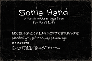 Sonia Hand - Human Handwritten Font, a Handwritten Font by Aurum Creative (Thumbnail 2 of 6)