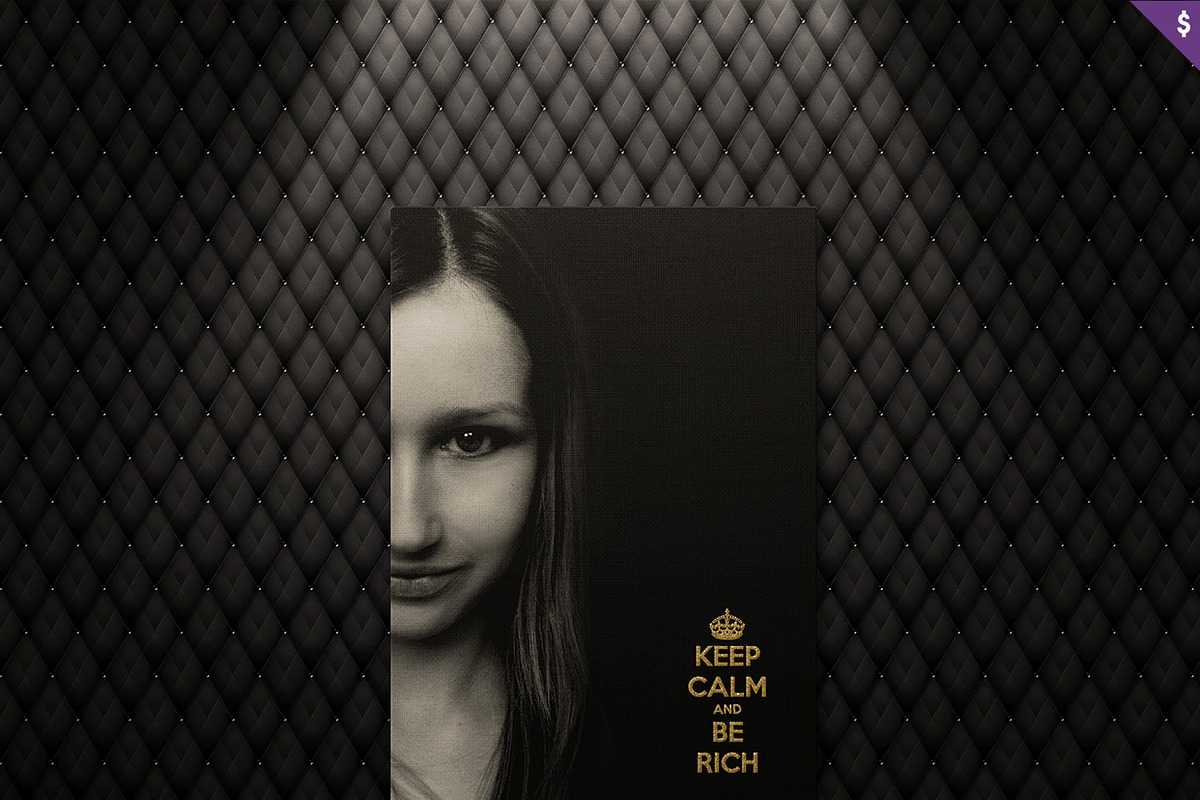 Picture/ Poster On 5 Stages Mock-up, a Product Mockup by Mocca Mockups Store (Photo 34 of 55)