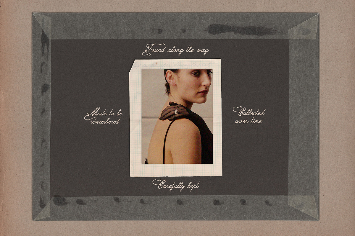 Analog Fragments: Paper & Denim, a Texture Graphic by Lidberia (Photo 10 of 14)