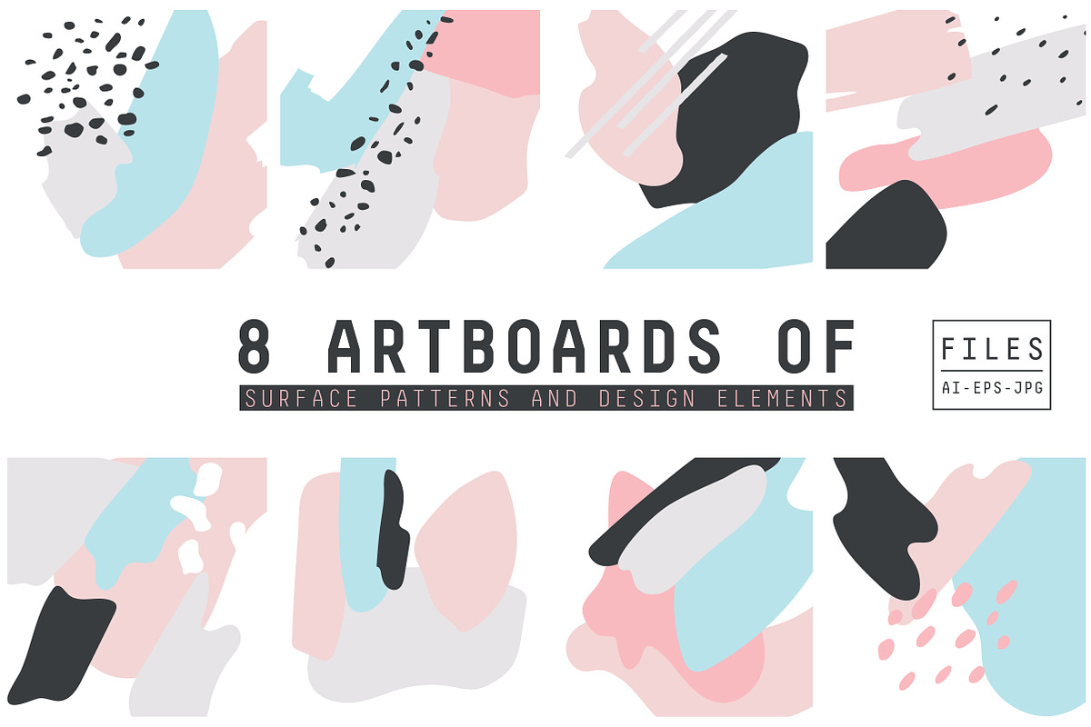 COLOR ART PATTERNS 03, a Pattern Graphic by funderful (Photo 6 of 6)