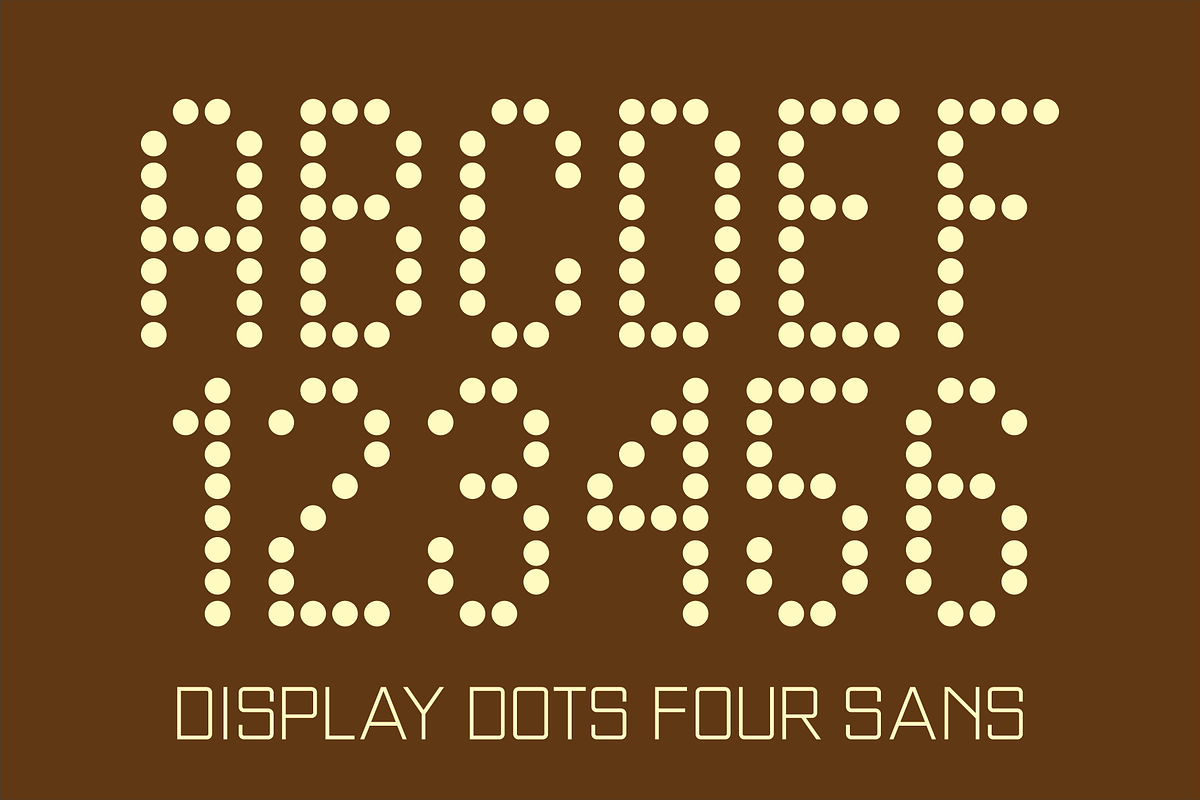 Display Dots & Squares Fonts, a Font by GG Design (Photo 7 of 13)