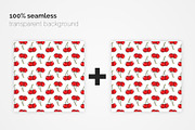 Cherry Seamless Patterns, a Pattern Graphic by 3Y_Design (Thumbnail 3 of 6)