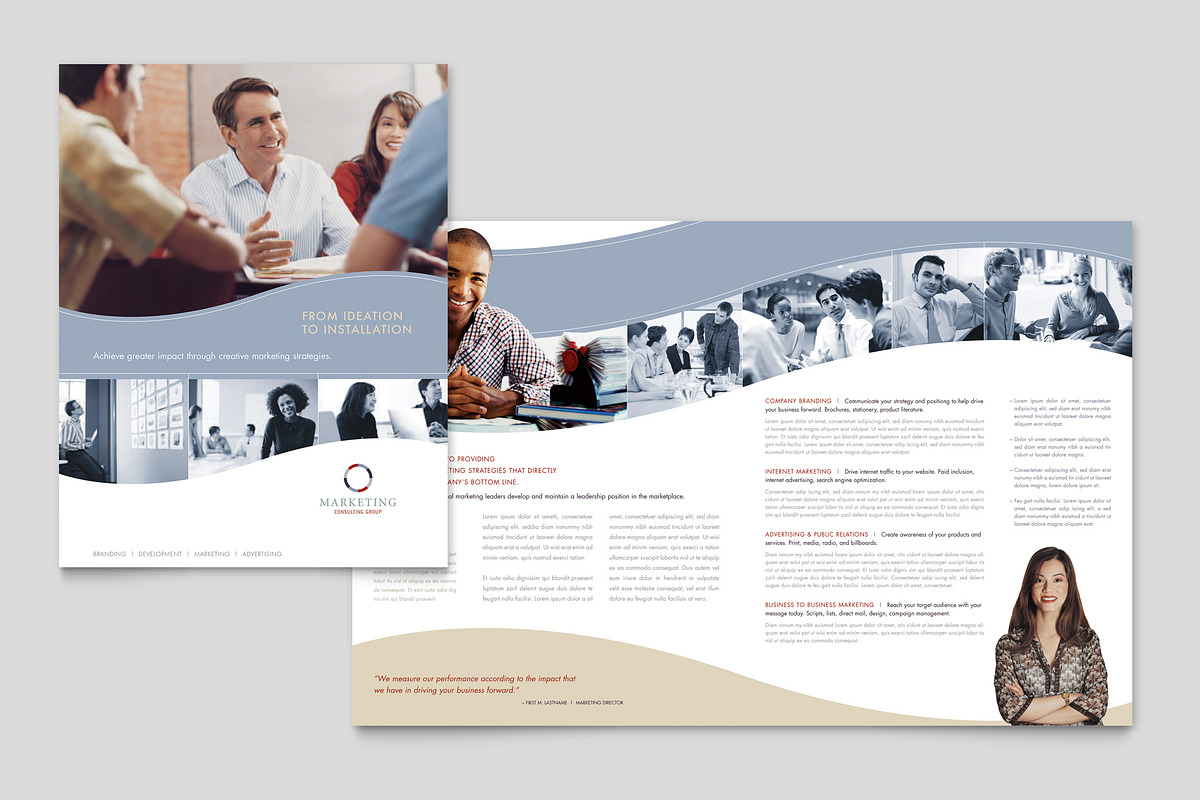 Marketing Consulting Brochure, a Brochure Template by StockLayouts (Photo 4 of 4)