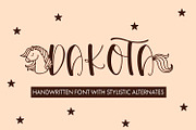Dakota A Horse Font, a Handwritten Font by Freeling Design House (Thumbnail 1 of 6)