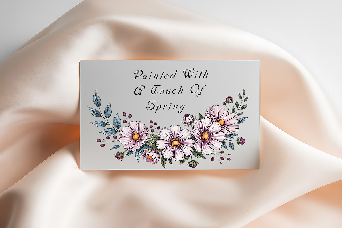 Boho Watercolor Floral Clipart Set, a Decorative Illustration by ForhadGFX (Photo 6 of 12)