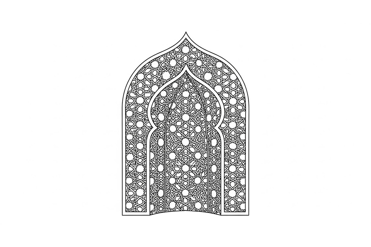 Islamic Arch Window Mandala Bundle, an Illustration by Artivon (Photo 15 of 45)