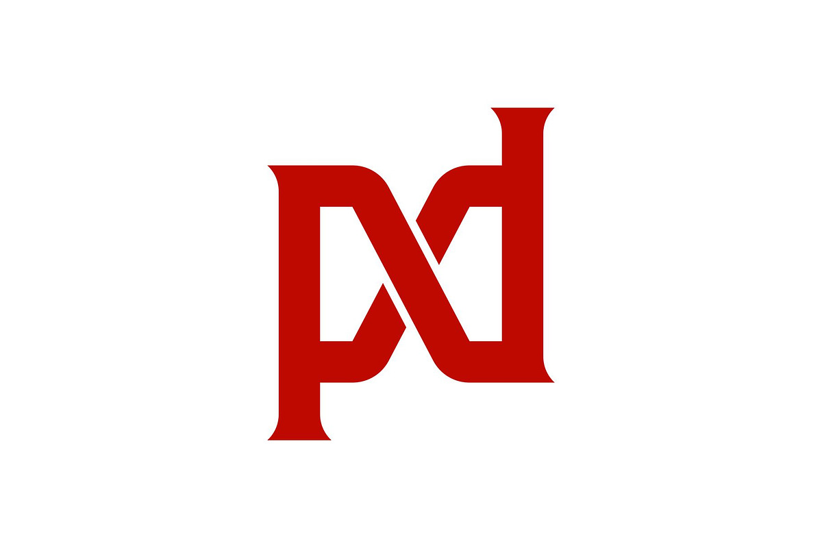 Letter PD Logo, a Branding & Logo Template by Buqancreative (Photo 3 of 4)