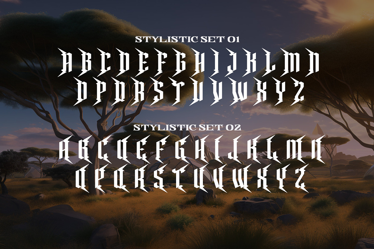 Redfighter, a Symbol Font by Ditatype (Photo 8 of 10)