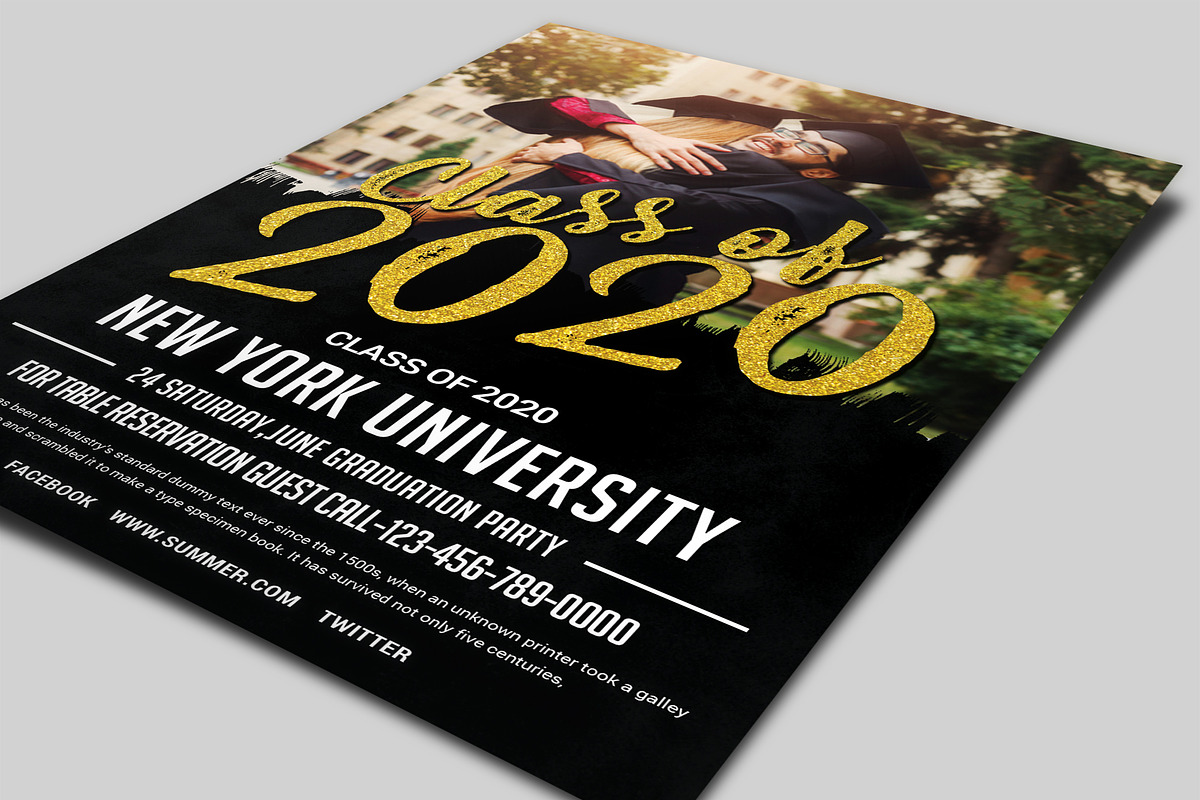 Graduation Invitation Bundle, an Invitation Template by AfzaalGraphics (Photo 13 of 19)