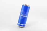6 Tall Aluminum Cans Mockup Pack, a Cups & Container Mockup by DreamVisuals (Thumbnail 4 of 7)