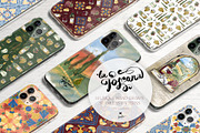 Tuscany Tiles Wine Seamless Patterns, a Pattern Graphic by KaramfilaS (Thumbnail 1 of 18)