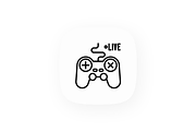 Video Blogging 16 Thin Line Icons, an Outline Icon by Alex Blogoodf (Thumbnail 5 of 5)