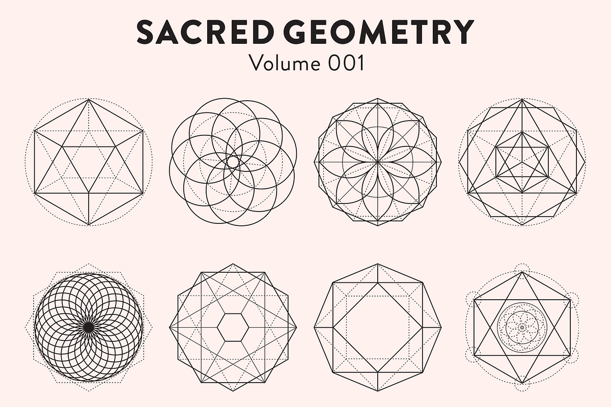 Sacred Geometry Vectors Volume 001, a Texture Illustration by Megs Lang (Photo 4 of 5)