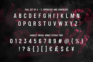 Hardley Brush X Rocky Font Duo