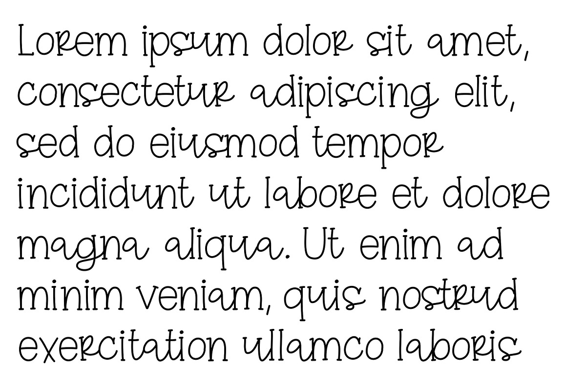Chocolate Candy Cups, a Serif Font by Sunkissed Minimalist (Photo 3 of 3)