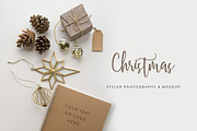 Christmas Styled Photo Bundle #01, an iPad Mockup by GT Studio (Thumbnail 4 of 7)