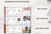 Editable Boarding Pass Template, a Card Template by YasdeyDesigns (Thumbnail 6 of 7)