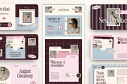 Email Marketing Newsletter Template, an Email Template by Branding Babe Co. (Thumbnail 1 of 10)
